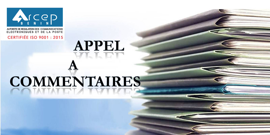 web appel à commentaire