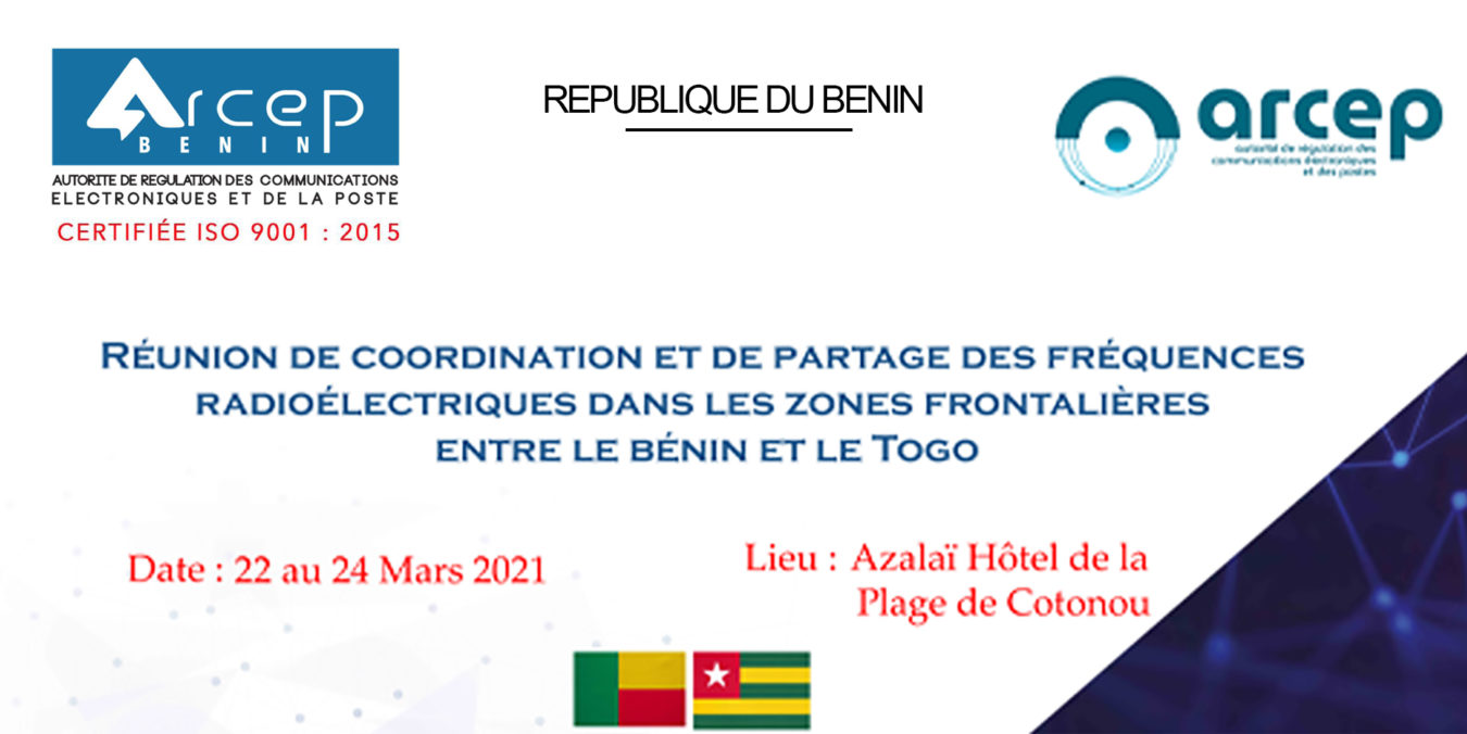 Coordination des fréquences radioélectriques ARCEP BENIN