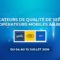 Arcep Bénin image pour indicateurs de qualité de service (QoS) du 04 au 10 juillet 2026