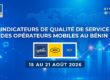 Arcep Bénin image pour indicateurs de qualité de service (QoS) du 15 au 21 Août 2026