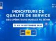 Arcep Bénin image pour indicateurs de qualité de service (QoS) du 12 au 18 septembre 2026