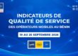 Arcep Bénin image pour indicateurs de qualité de service (QoS) du 19 au 25 septembre 2026